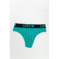 Трусы женские стринги, цвет мятный, 131R211