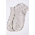 Однотонные короткие носки, серо-бежевого цвета, для женщин, 151R2866