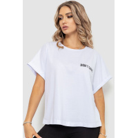 Футболка женская, цвет белый, 115R0512