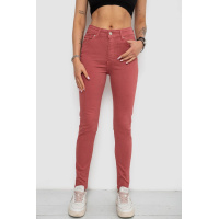 Джинсы женские, цвет пудровый, 182R1633