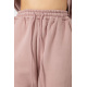 Спортивный костюм женский на флисе, цвет пудровый, 252R21268
