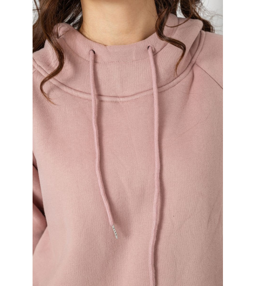 Спортивный костюм женский на флисе, цвет пудровый, 252R21268