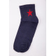Жіночі шкарпетки, темно-синього кольору з принтом, 167R404