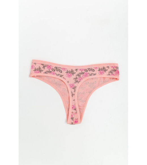 Труси жіночі стрінги, колір рожевий, 131R1137