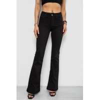 Джинсы женские, цвет черный, 182R7051