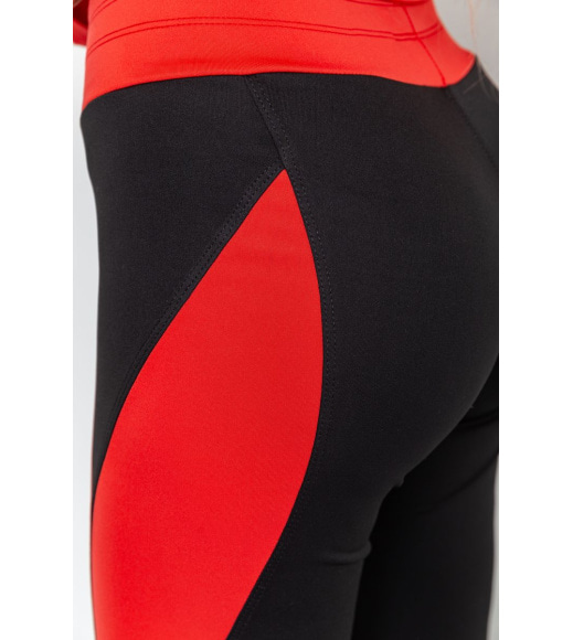 Спортивный костюм женский, цвет кораллово-черный, 102R075