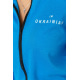 Спортивный костюм женский на молнии, цвет темно-голубой, 129R9903