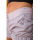 Женские хлопковые шорты, на резинке, цвет Серый, 167R7012-1