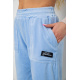 Штаны женские велюровые, цвет голубой, 238R58473