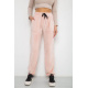 Штаны женские велюровые, цвет пудровый, 238R58168