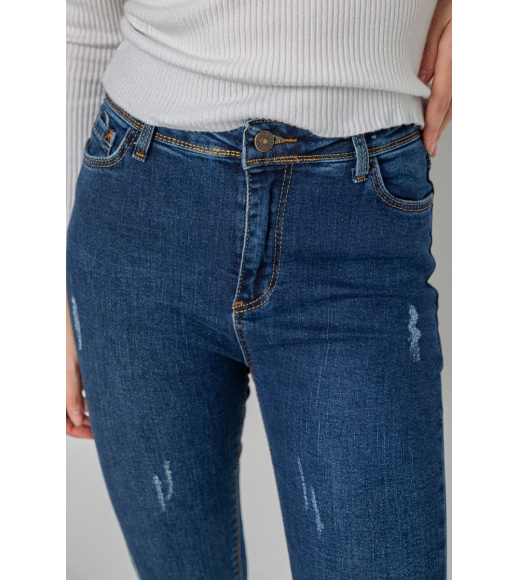 Джинсы женские, цвет синий, 244R2001