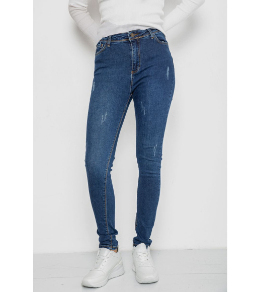 Джинсы женские, цвет синий, 244R2001