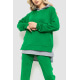 Спортивный костюм женский обманка, цвет зеленый, 102R329