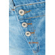 Джинсові шорти жіночі, колір світло-синій, 214R3018