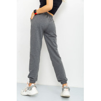 Спортивные штаны женские демисезонные, цвет темно-серый, 206R001