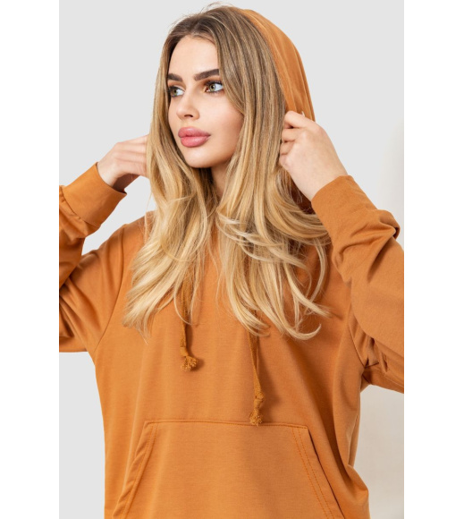 Спорт костюм женский двухнитка, цвет коричневый, 244R009