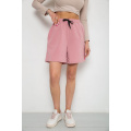 Шорты женские однотонные, цвет пудровый, 238R57907