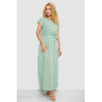 Платье с принтом софт, цвет мятный, 214R0228-2