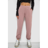 Спортивные штаны женские, цвет пудровый, 238R325