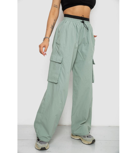 Брюки женские, цвет оливковый, 182R2652