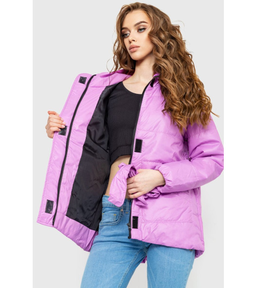 Куртка женская демисезонная, цвет сиреневый, 227R013