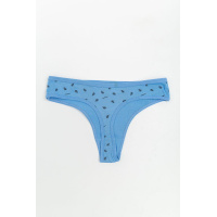 Трусы женские стринги, цвет джинс, 131R2957