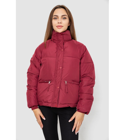 Куртка женская демисезонная, цвет сливовый, 244R112