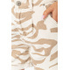 Джинсові шорти жіночі, колір бежево-коричневий, 164R5556