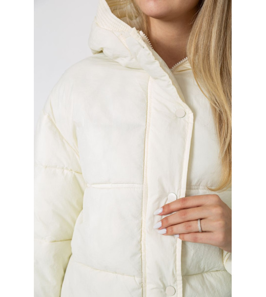Куртка женская демисезонная, цвет молочный, 244R703