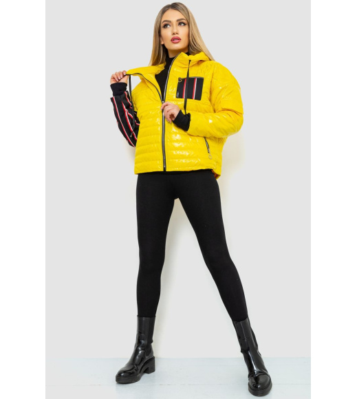 Куртка женская демисезонная, цвет желтый, 102R5222
