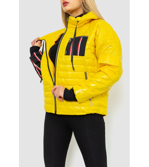 Куртка женская демисезонная, цвет желтый, 102R5222