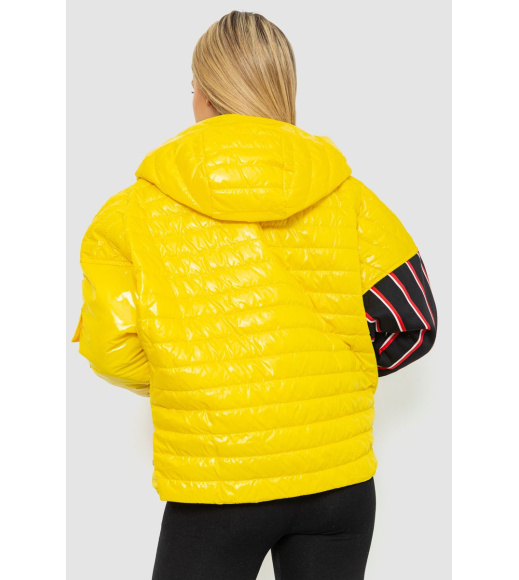 Куртка женская демисезонная, цвет желтый, 102R5222