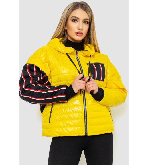 Куртка женская демисезонная, цвет желтый, 102R5222