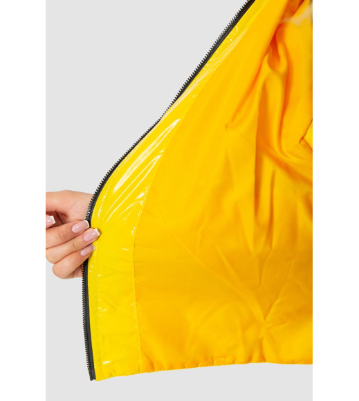 Куртка женская демисезонная, цвет желтый, 102R5222