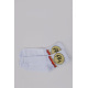 Мужские носки, белого цвета с принтом, 151R105