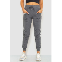 Спортивные штаны женские, цвет серый, 129R3016