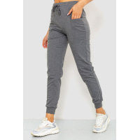 Спортивные штаны женские, цвет серый, 129R3016