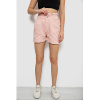 Шорты женские джинсовые, цвет пудровый, 182R1684