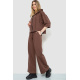 Спорт костюм женский двухнитка, цвет коричневый, 102R5247