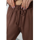 Спорт костюм женский двухнитка, цвет коричневый, 102R5247