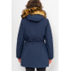 Куртка женская, цвет темно-синий, 224R19-11
