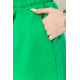 Шорти жіночі однотонні, колір світло-зелений, 102R326