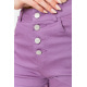Шорты женские стрейчевые, цвет светло-фиолетовый, 214R655