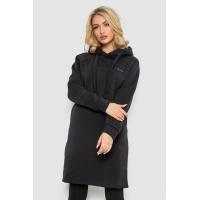 Туника женская на флисе, цвет черный, 243R01006