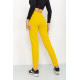 Спортивные штаны женские демисезонные, цвет желтый, 226R025
