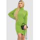Платье -гольф травка, цвет фисташковый, 129R5709