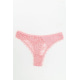 Труси жіночі стрінги, колір світло-рожевий, 131R239