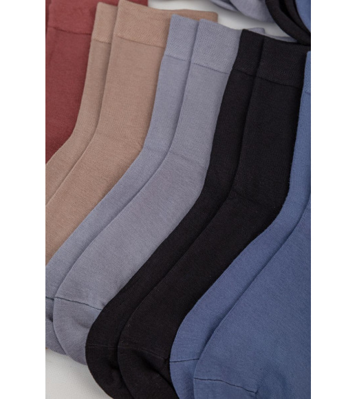 Комплект жіночих шкарпеток 10 пар парфумовані, колір бежевий;джинс;сірий;сливовий;чорний;, 151RY118