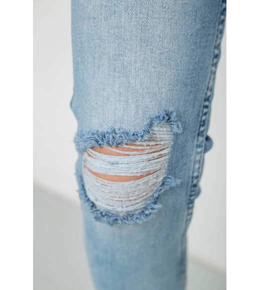 Джинсы женские, цвет голубой, 182R10001