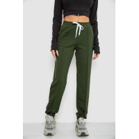 Спорт штани женские, цвет хаки, 247R4670-1